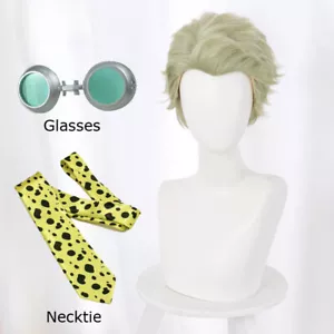 Parrucche Anime Nanami Kento Parrucca Cosplay Collo Cravatta Collana Accessori Occhiali di scena - Foto 1 di 14