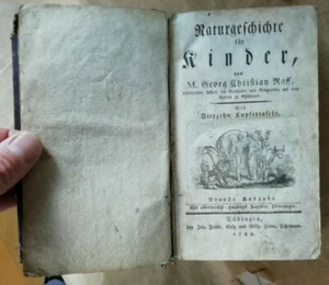 Naturgeschichte für Kinder Georg Christian RAFF 1788 - Bild 1 von 12