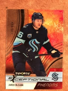 JARED McCANN 2021-22 Upper Deck Synergy Exceptional PHENOMS #EP-JM #/899 Kraken - Picture 1 of 2