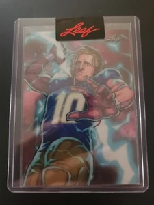 2023 Leaf Metal Chrome REFRACTOR Anime Nation Shion Minabe JUSTIN HERBERT # /471 - Bild 1 von 6