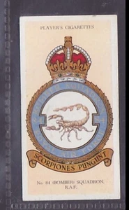 Insignias de la RAF - No. 84 Escuadrón de Bombarderos - 80 + Años Tarjeta del Reino Unido # 41 - Imagen 1 de 2