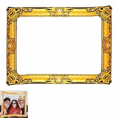 GIANT INFLATABLE PHOTO FRAME Selfie Booth Props Blow Up Hen Party Fun Wedding • 5.73€