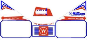 Williams Little Chief Pinball Machine Apron Decal Set - Picture 1 of 1