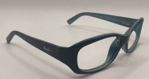 MAUI JIM EYEGLASSES FRAMES ONLY MJ219 BLACK / BLUE FULL RIM 54-17-145 - Picture 1 of 8
