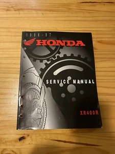 Genuine Honda Shop Service Repair Manual Book 1996 - 1997 XR400R - Bild 1 von 12