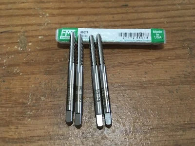 Hand Tap 10-24 HSS 4 Flute Bright Finish H3, Plug ORMADUS®-USA Qty: 4 - Image 1 of 3