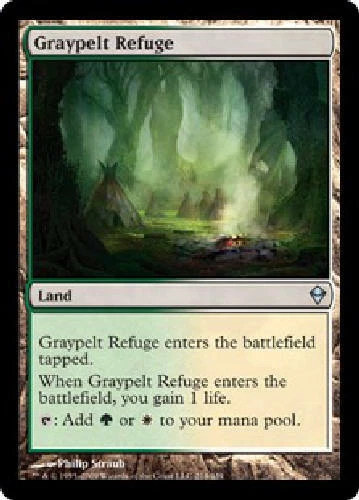 GRAYPELT REFUGE Zendikar MTG Magic the Gathering Cards DJMagic - Image 1 of 1