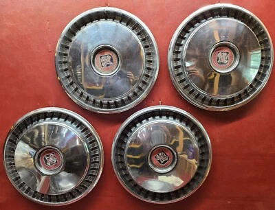 BOM! 1976-1979 Chevrolet Chevy Nova 14" calotas tampas de roda 3079 3088 CONJUNTO DE 4 - Imagem 1 de 4