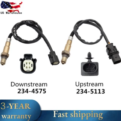 Sensor de oxígeno O2 aguas arriba y aguas abajo 2 piezas para Ford Focus 2012-2013 2,0 L L L4 EE. UU. Foto 1 de 4