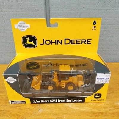 Athearn 1:87 John Deere 624J Front End Loader Die-Cast Construction Vehicle  - Image 1 of 4
