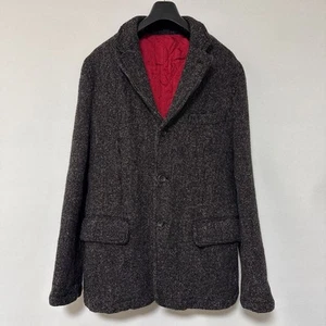 Comme Des Garçons Homme 2005 Wool Padded Shrunk Jacket Thick Archive Used - Picture 1 of 10