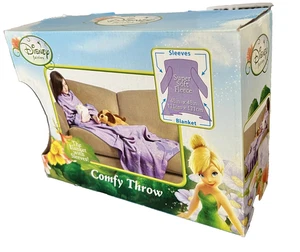Disney FAIRIES Cómodo Tiro con Mangas 48" X 48" Talla, ¡Nuevo en Caja! - Imagen 1 de 3
