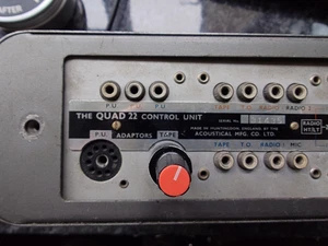 Quad II 22 pre-amp plug in tape adaptor 50K  log Adjustable level - CD/TV etc. - Picture 1 of 5