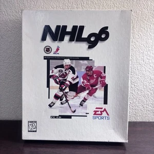 NHL 96 EA SPORTS Big Box  (PC CD, 1995) CIB Complete - Picture 1 of 14