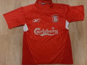 Original Vintage Liverpool FC Trikot Gr L Reebok Rot #10 Luis Garcia CL Win 2005 - Bild 1 von 9
