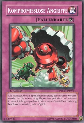 YuGiOh Kompromisslose Angriffe PTDN-DE075 Common Neu 1st - Bild 1 von 2