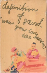 Definition of Sound Wear Your Love Like Heaven cassette UK Circa 1991 card outer - Picture 1 of 2