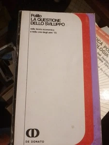 Gianfranco Polillo La questione dello sviluppo nella teoria economica de donato - Picture 1 of 5