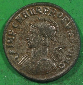 Roman Imperial Silvered Antoninianus Coin of Probus HORSEBACK @0801 - Picture 1 of 3
