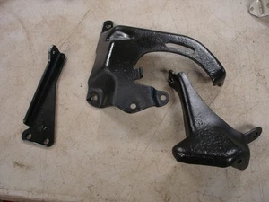 1968 1969 1971 Olds 442 Cutlass W/O AC 350 400 455 Power Steering Bracket Set GM - Bild 1 von 2