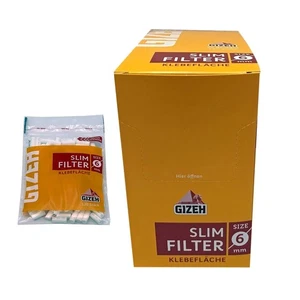 Gizeh Slim Filter 6 mm 20 Packungen à 120 Stück, 1 Karton - Bild 1 von 1