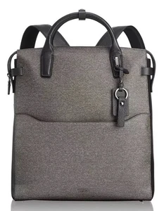 Tumi Stanton Safra Maletín Convertible Mochila Bolso Lona Cuero Reg $595 - Imagen 1 de 16