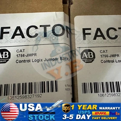 New Sealed 1756-JMPR Allen Bradley ControlLogix Jumper Bar Kit - Fast Shipping - Image 1 of 4