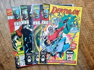 Deathlok ESPECIAL Serie Limitada #1-4 Con #6 Edición Bonus Marvel 1991 - Imagen 1 de 11