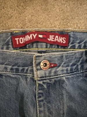 Fivela jeans folgada vintage Tommy Hilfiger - Imagem 1 de 4