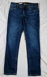 Kut from the Kloth Women’s Jeans Blue Size 6 Katy Boyfriend Denim Cotton Blend - Picture 1 of 12