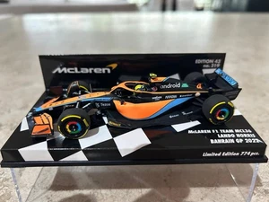 Minichamps F1 1:43 Lando Norris McLaren MCL36 Bahrein 2022 LE, ¡Guau Raro! - Imagen 1 de 12