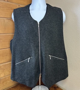 VTG Paul Harnden Shoemakers Men's XL Wool Vest Pockets Wales Classic Old Money - Picture 1 of 9