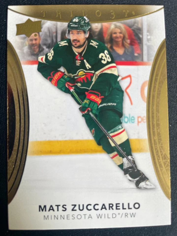 Mats Zuccarello 2022-23 Upper Deck Trilogy Base Card #33 - Image 1 of 1