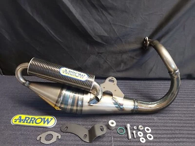 PEUGEOT BUXY ZENITH SPEEDAKE  Auspuff ARROW CARBON Schalldämpfer RACE i2602 - Bild 1 von 4
