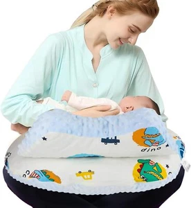 Nursing Pillow for Breastfeeding - Breast Feeding More White - Picture 1 of 7