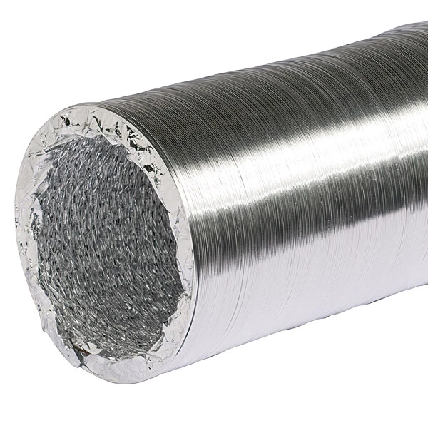 TUBO FLESSIBILE ALLUMINIO MT. 10 NON COIBENTATO - ARIA CONDIZIONAMENTO CALDAIA - Immagine 1 di 1
