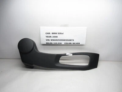 2006-2010 BMW 535xi Front LEFT Outer SEAT TRIM Panel 7068503 OEM - Image 1 of 4