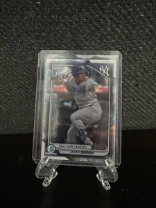 BCP-68 Jared Serna New York Yankees 2024 Bowman 1st Chrome Lava Refractor /399 - Picture 1 of 2