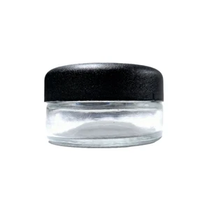 Glas 1oz Slim Deckel Rund Klar 200ct Etui - Bild 1 von 4