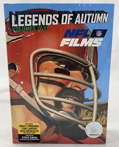 Sealed New 3 DVD Box Set NFL Films Classics Legends of Autumn Volumes IV-VI 2007 - Picture 1 of 6