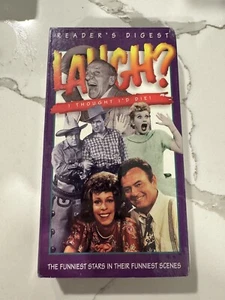 Reader's Digest, Laugh? I thought I'd Die VHS, 1999 BRAND NEW & SEALED - Picture 1 of 3