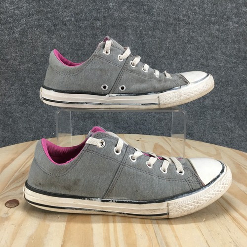 Scarpe Converse Youth 5 Chuck Taylor All Star Sneakers Grigio Stringate Comfort Basse