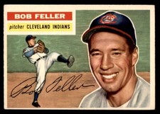 1956 Topps Baseball #200 Bob Feller VG *h1