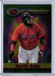 David Ortiz HOF 2021 Topps Finest Flashbacks #215 High Number SP Boston Red Sox - Bild 1 von 2