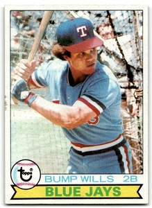 1979 Topps Bump Wills Toronto Blue Jays #369A