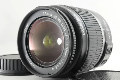 [AS IS] Canon EF-S 18-55mm f/3.5-5.6 IS AF Zoom for Canon EF-S w/ Caps READ - Image 1 of 4