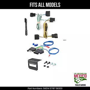 For 08-11 Ford Focus 5 Pin Trailer Wiring Plug Fits All Models Curt 5 Prong Wire - Picture 1 of 19
