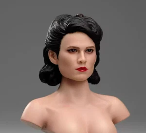 Peggy Carter Head Sculpt Captain America Girlfriend For 12" Female PH TBL Figure - Picture 1 of 8