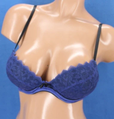 Pleasure State Underwire Lined Demi Bra Size 32C #H2829 - Image 1 of 4