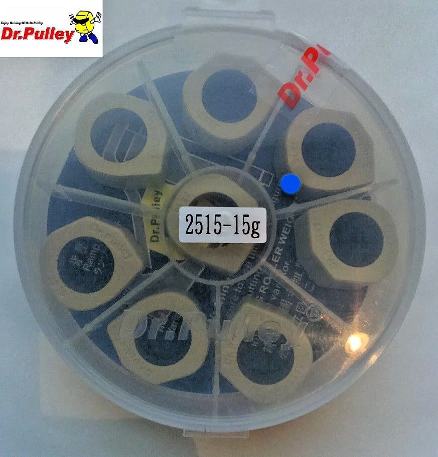 DR PULLEY SLIDING ROLLERS 25x15 / 8 rollers a set 15G for Kymco AK 550 / NEW - Image 1 of 1